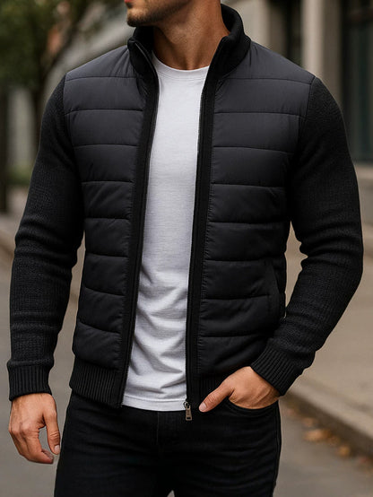 Chaqueta de hombre, abrigo de algodón de invierno