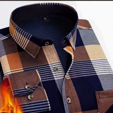 Camisa a cuadros para hombre