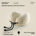 Almohada de viaje para el cuello en forma de U con espuma viscoelástica