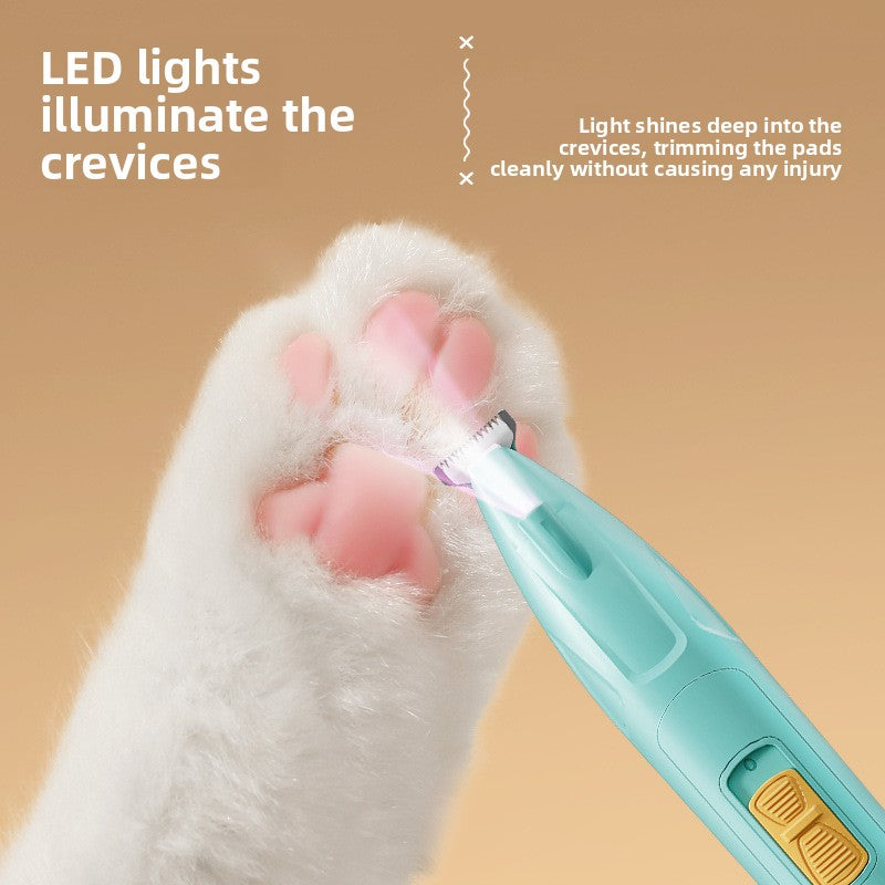 Cortapelos eléctrico para mascotas, apto para perros y gatos