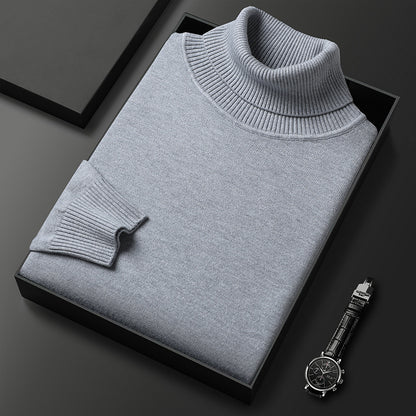 Jersey de cuello alto ajustado para hombre