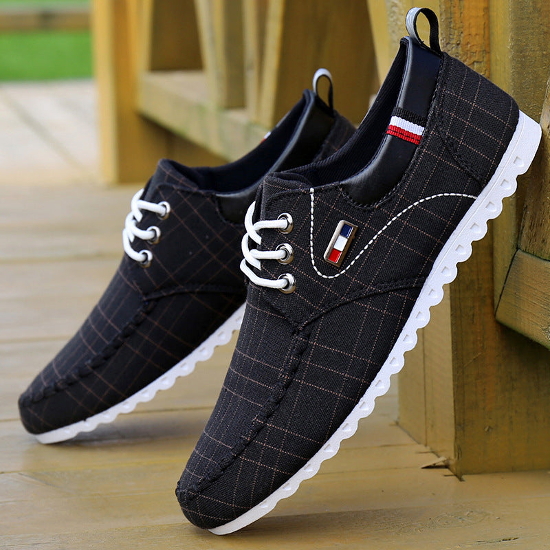 Zapatos casuales de lona para hombre