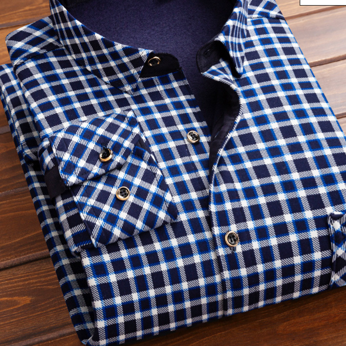 Camisa a cuadros para hombre