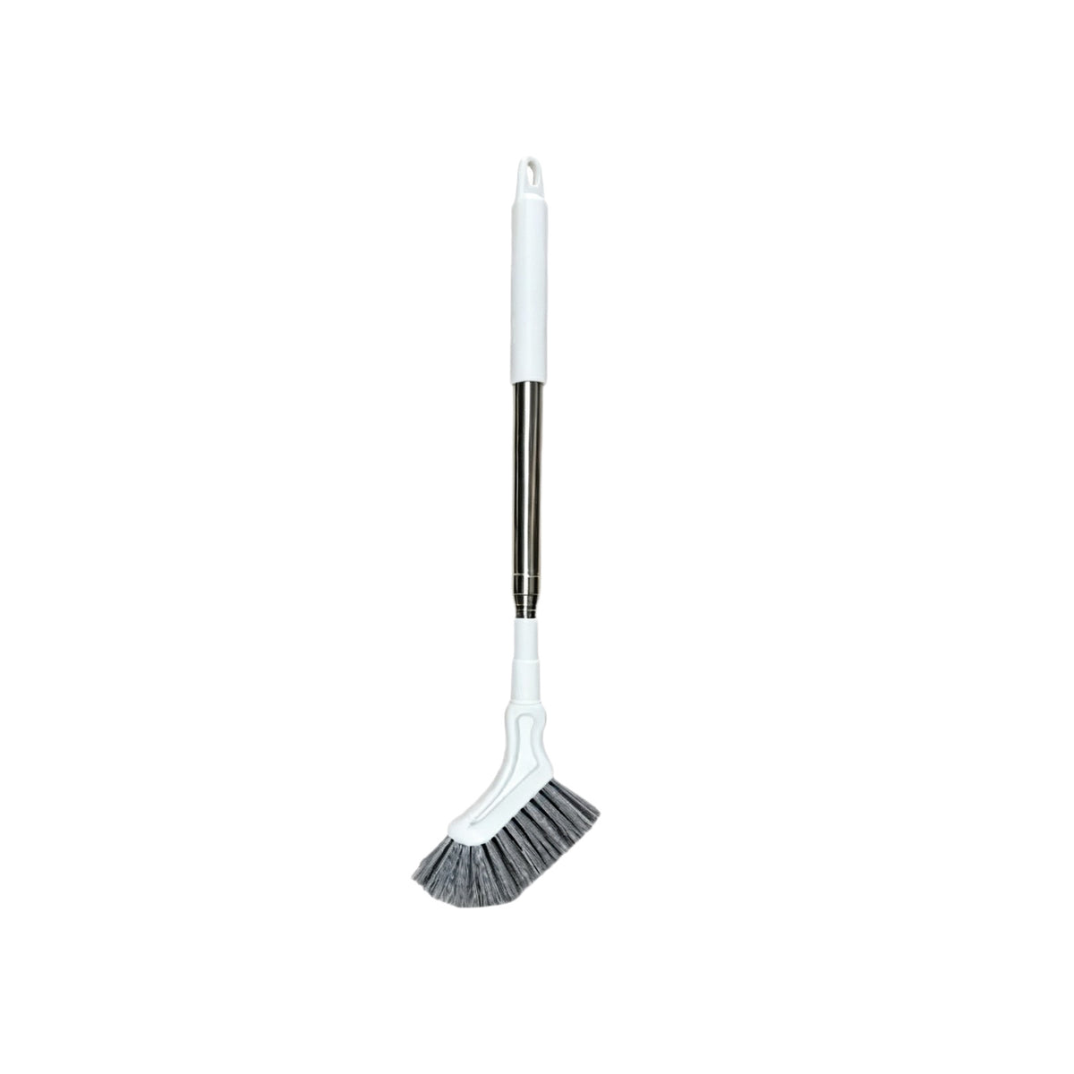 Cepillo retráctil ajustable para limpiar rincones del baño