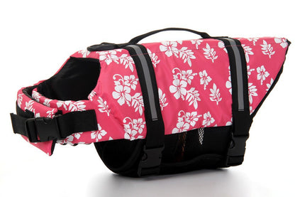 Chaleco salvavidas ajustable para perros
