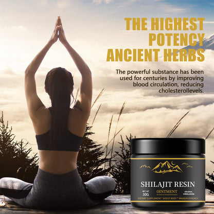 Suplemento alimenticio de resina de shilajit