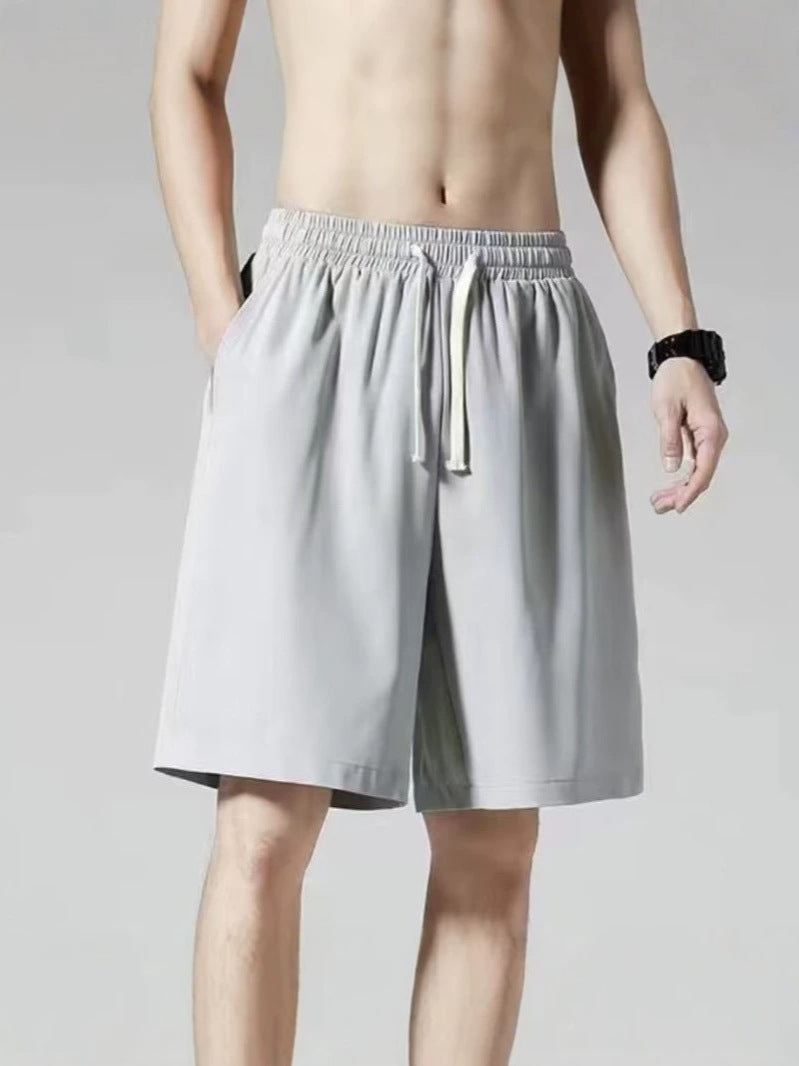 Pantalones cortos elásticos de secado rápido para hombre
