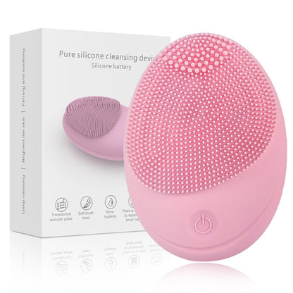 Cepillo limpiador facial eléctrico