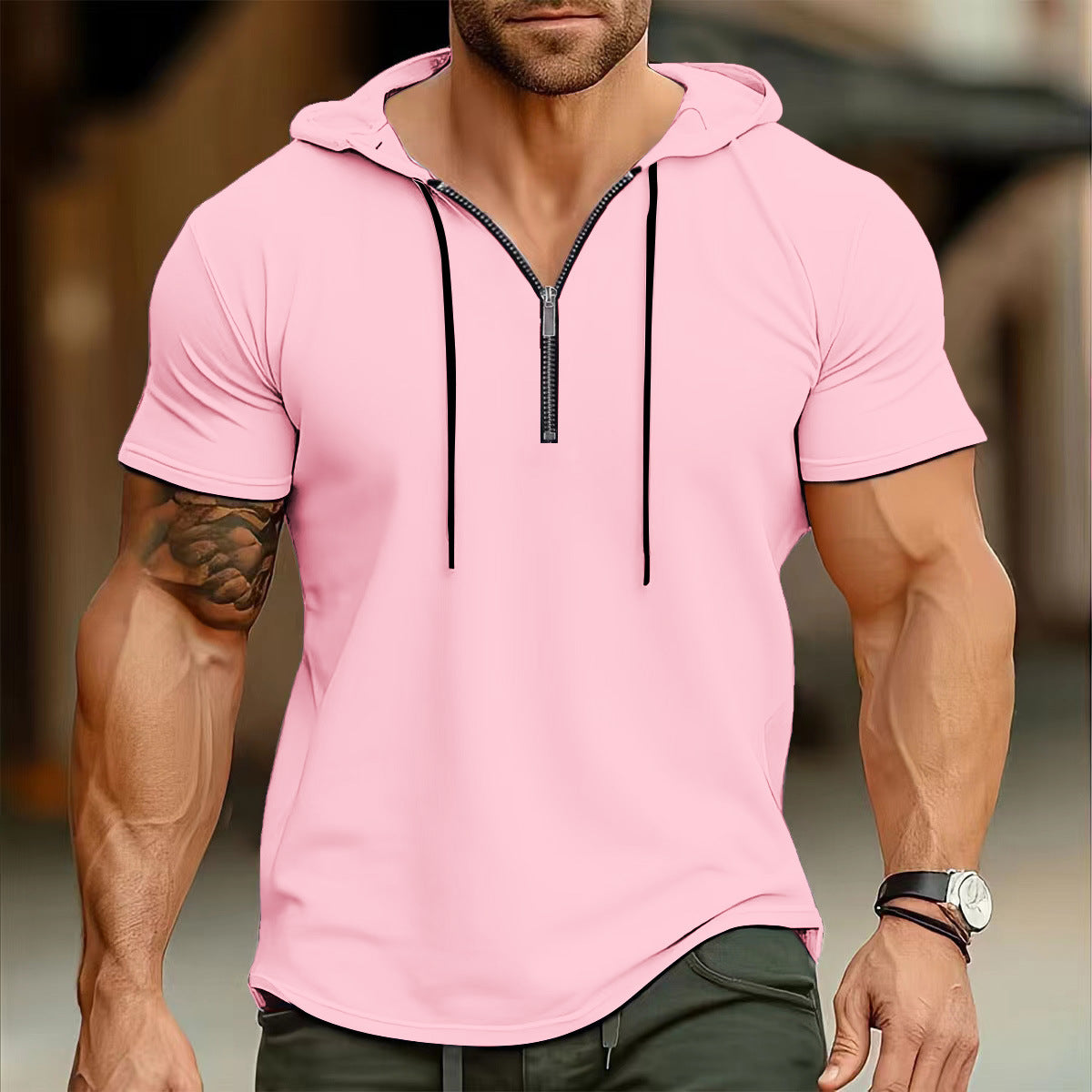 Top deportivo con capucha de verano