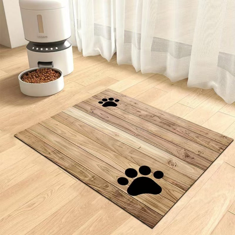 Alfombrilla de alimentación para mascotas suave