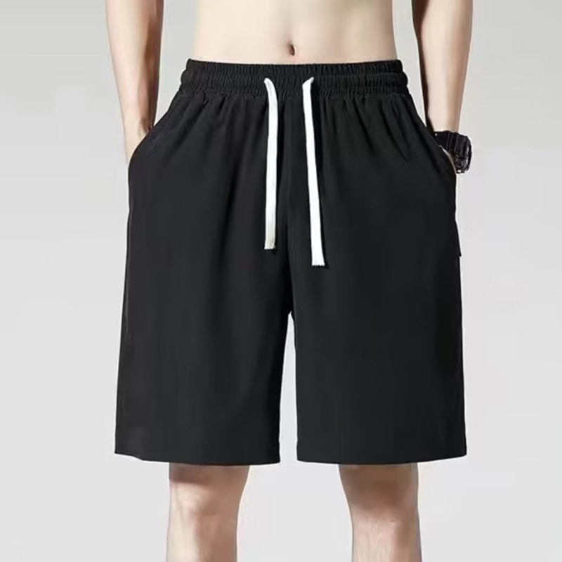 Pantalones cortos elásticos de secado rápido para hombre
