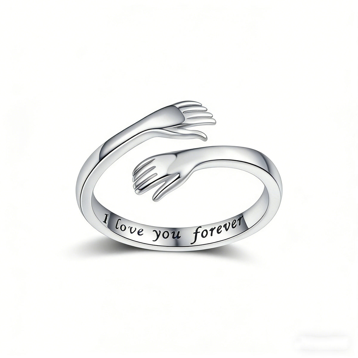 Anillo de moda Double Hug