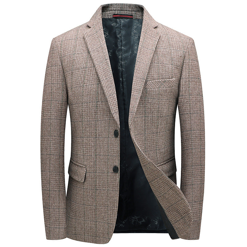 Chaqueta de lana para hombre