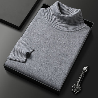 Jersey de cuello alto ajustado para hombre