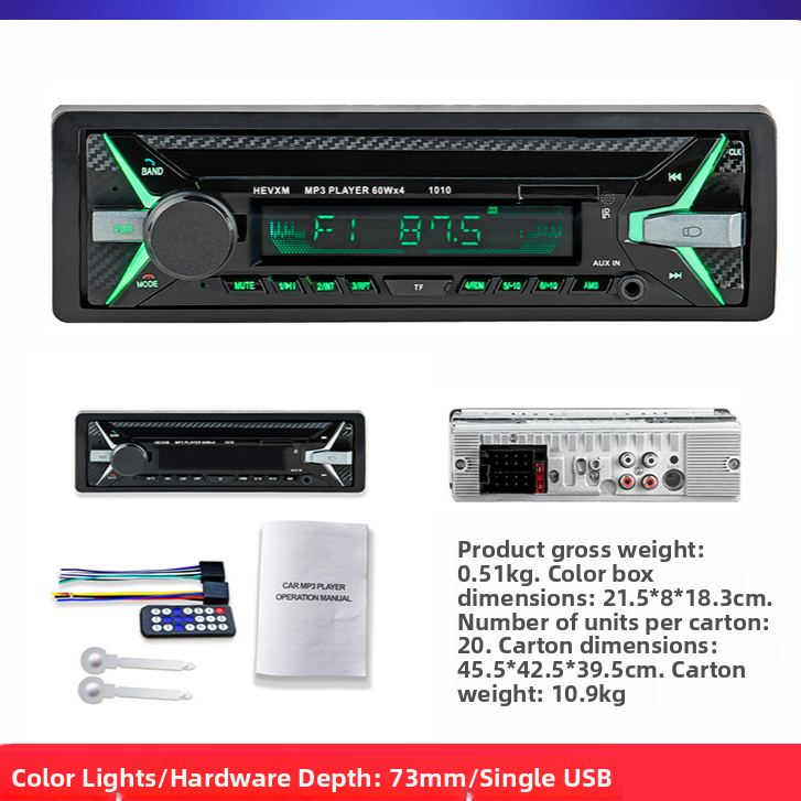 Reproductor MP3 para coche, Bluetooth manos libres