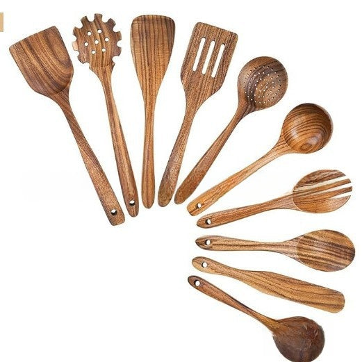 Utencilios de cocina de madera