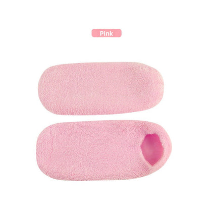 Calcetines de nailon con gel hidratante para pies