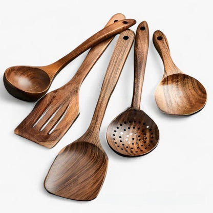Utencilios de cocina de madera