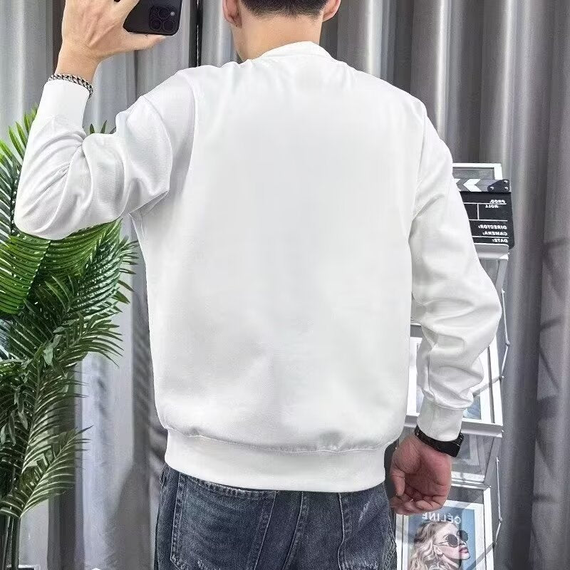 Sudadera informal tipo jersey con estampado