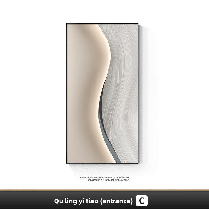 Pintura minimalista moderna para recibidor