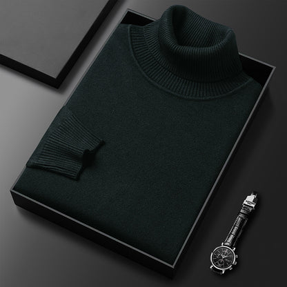 Jersey de cuello alto ajustado para hombre