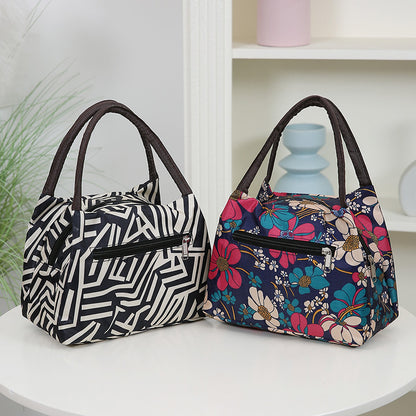 Bolsa de almuerzo de mano para mujer