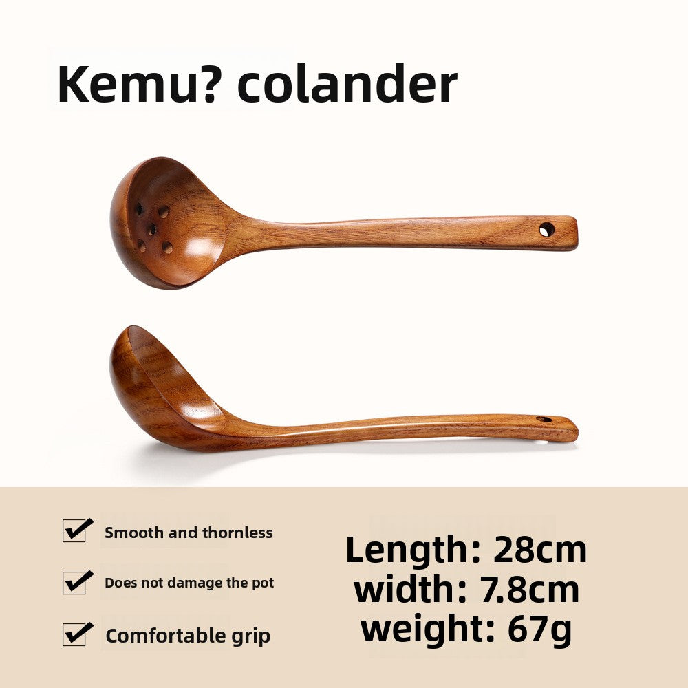 Utensilios de cocina de madera