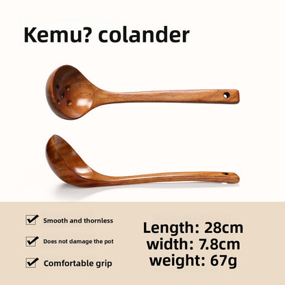 Utensilios de cocina de madera