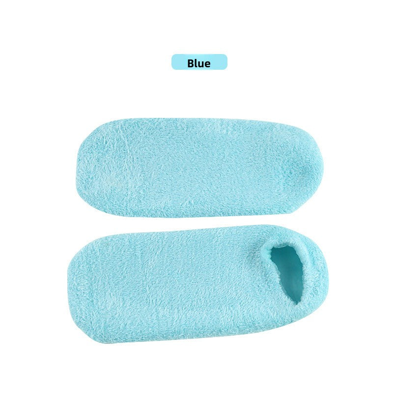 Calcetines de nailon con gel hidratante para pies