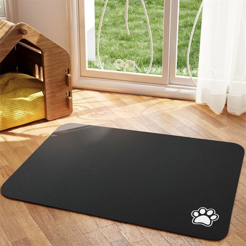 Alfombrilla de alimentación para mascotas suave