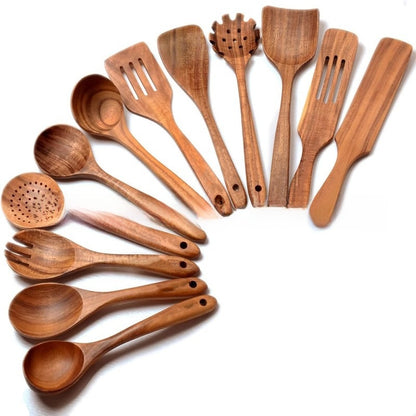 Utencilios de cocina de madera
