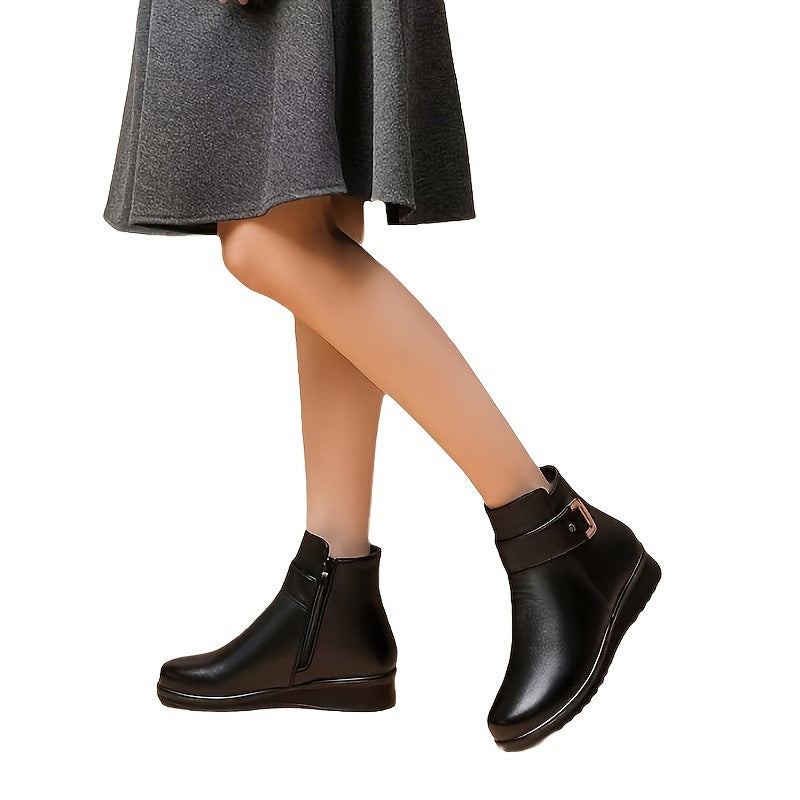 Botas de invierno para mujer con forro polar