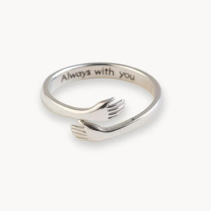 Anillo de moda Double Hug