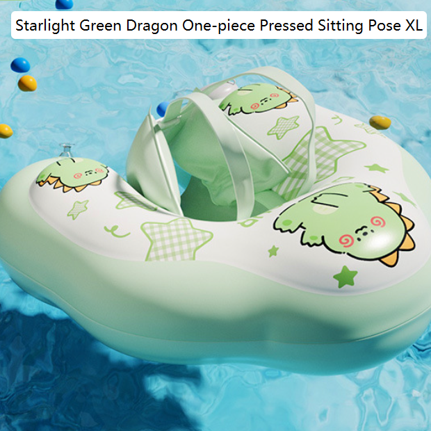Flotador inflable para bebés con toldo, parasol y soporte antivuelco para las axilas