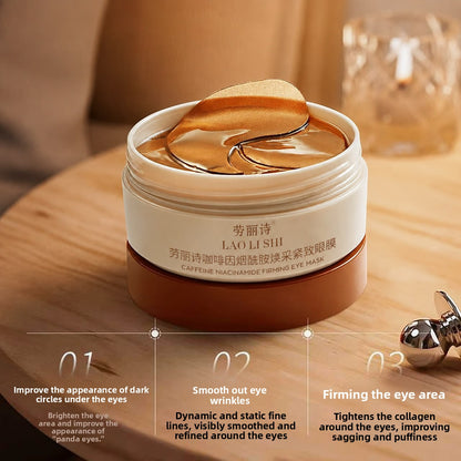 Mascarilla revitalizante para ojos con cafeína y niacinamida