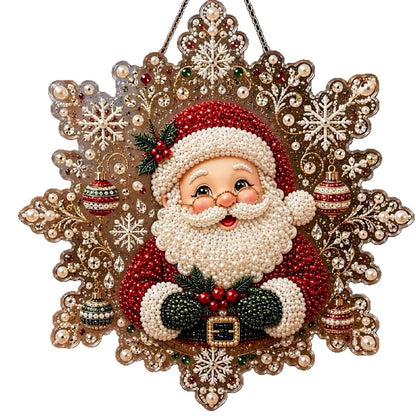 5D Diamond Painting Christmas Ornament