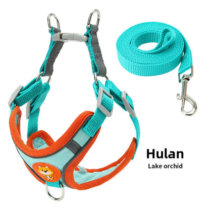 Adjustable Vest Style Dog Leash Harness