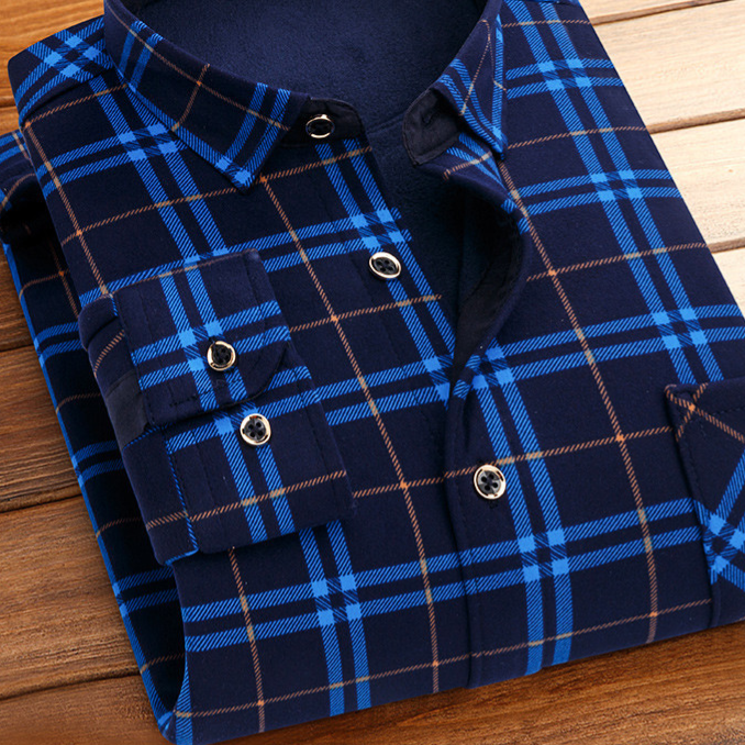 Camisa a cuadros para hombre
