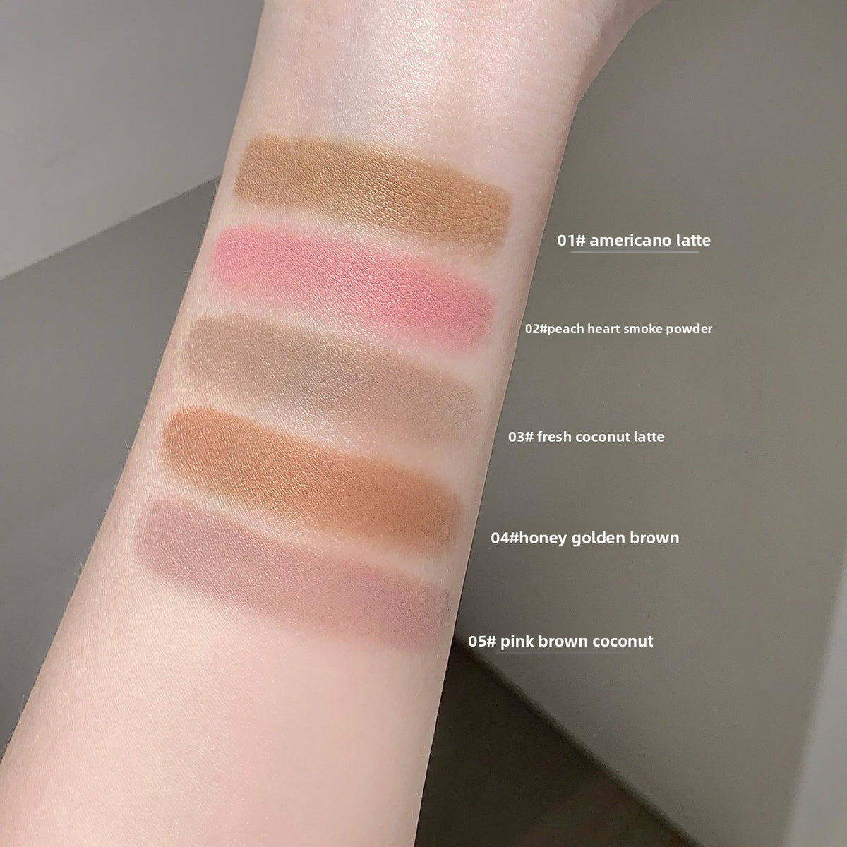 Gel para cejas Shaqinuo Misty Finish